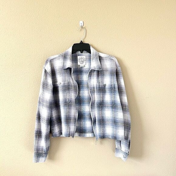 Vintage 90s Plaid Shacket - Picture 1 of 5